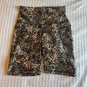Old Navy Patterned Biker Shorts